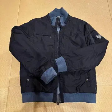 EA7 집업 블루종