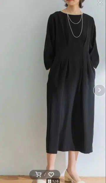 허리 턱 디자인 원피스 어반 리서치 36