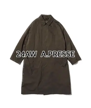 A.PRESSE LINING DETACHABLE SILK COAT