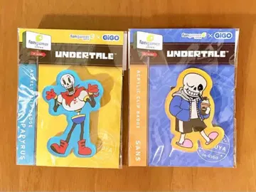 undertale 아크릴 클립 배지 파피루스 샌즈 게이머 야키 시부야