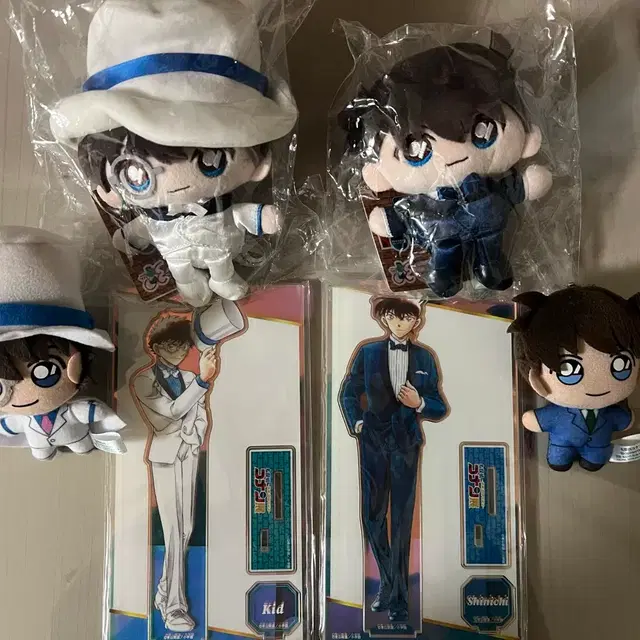 일괄)코난 30주년 누이, 아크릴스탠드, 괴도키드 누이, 신이치 누이