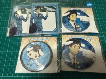 가정교사 히트맨 REBORN! 캔뱃지 아크릴 카드 야마모토 다케시 산리오