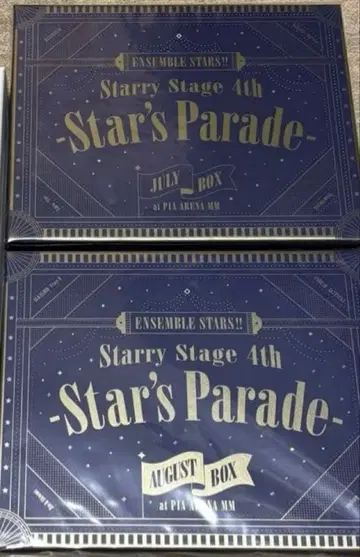 스타스테 4th July August BOX반 세트 앙스타 블루레이