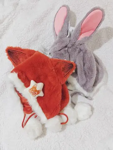 주토피아 팬캡 주디 닉 상하이 디즈니 한정판 2세트