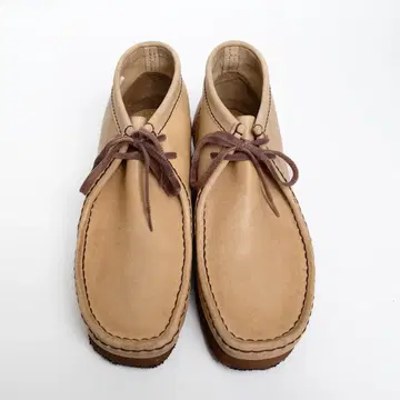 레어 모델 Clarks 클락스 왈라비 메이플 가죽 27cm