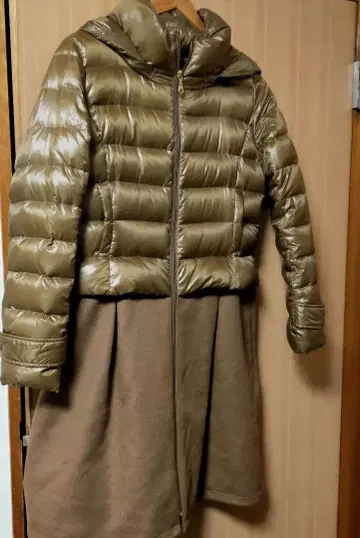 Merveille 브라운 다운 자켓