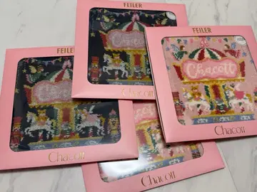4종류 Chacott x FEILER NUTCRACKER 손수건