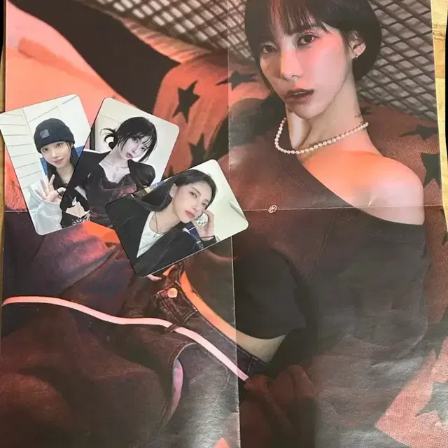 쿠빈 257앨범&임마초 포카&미도 포스터