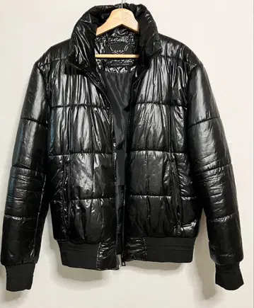 ZARA 블랙 다운 자켓 L