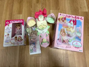 한정 가격 미사용품 쇼와 레트로 완구 비밀의 꽃룸 파이팅 마이짱