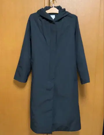 LOUNIE 후드 부착 롱 코트 38