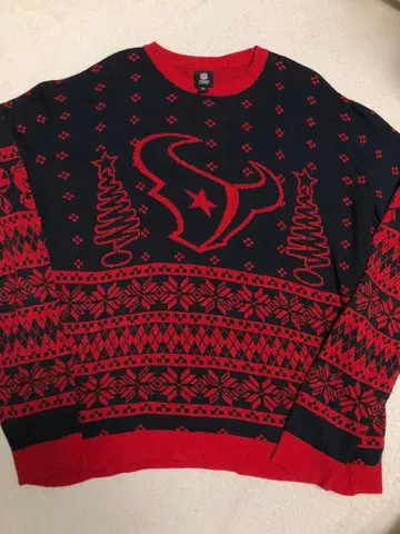 NFL 휴스턴 텍산스 니트 스웨터 XXL