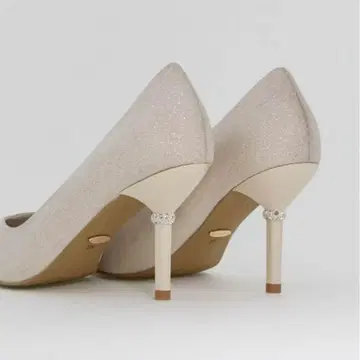 RANDA 란다 비쥬 힐 글리터 펌프스