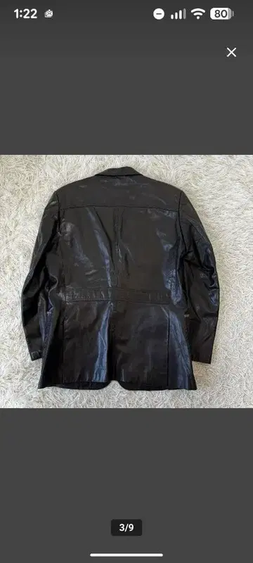 소가죽 가죽 자켓 일본제 새상품급