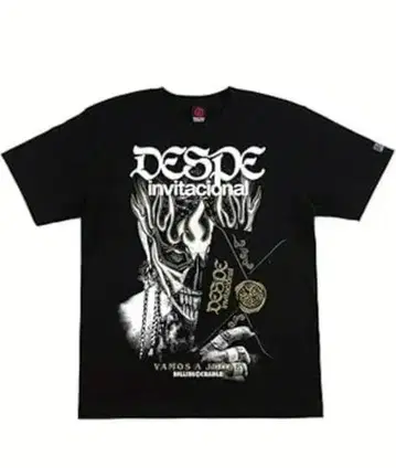 엘 데스페라도 DESPE-invitacional 티셔츠 XL 사이즈