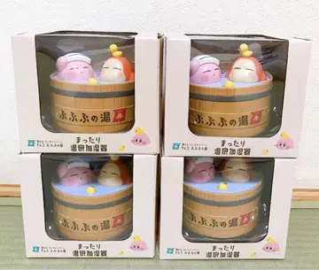 별의 커비 커비 남코  마따리 온천 가습기 4개 세트