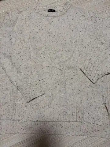 INDIVI 슬라브 편직 니트 34