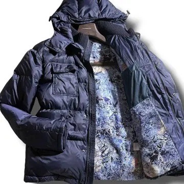 새상품급 폴스미스 남성용 다운 자켓 안감 꽃무늬