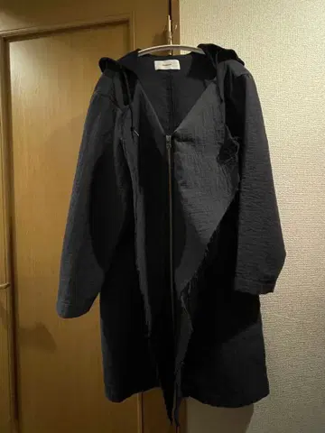 chalayan  드로우 스트링 푸드코트 변형 아우터