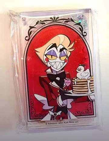 해즈빈 호텔 애니메이트 카페 리퀴드 아크릴 키링 루시퍼