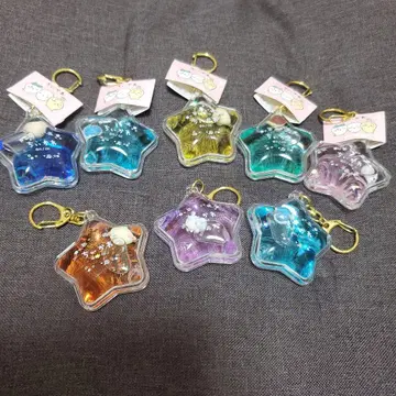 치이카와 (먼작귀) 퐁당 키링 전종 + 하치와레 중복