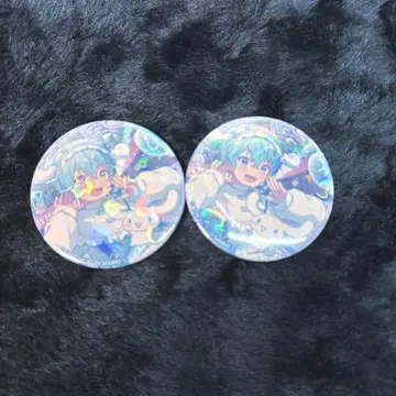 산리오 콜라보 스토푸리 코론 홀로그램 캔뱃지