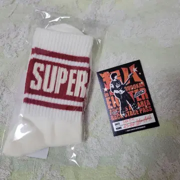 SUPER EIGHT 무도관 굿즈 초팔 삭스 블랙 스티커 야스다 쇼타