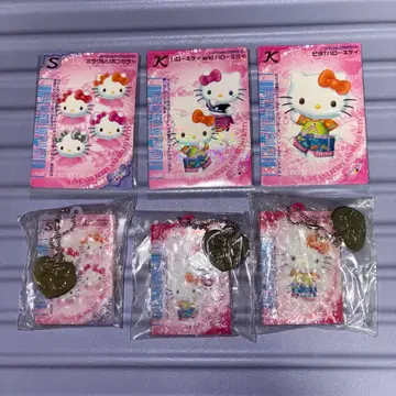 러브 앤 베리 헬로키티 헬로미미 시크릿 참&카드