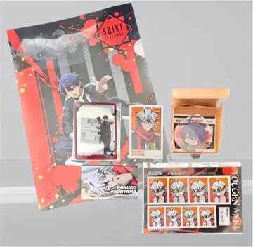 도원암귀 사계절 로쿠로 증명사진 마네키네코 콜라보 아크릴 블록 파일