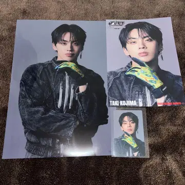 후루시마 타키 클리어 포스터 트레이딩 카드 플라이어