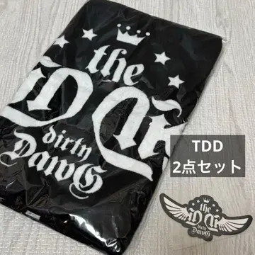 새상품 The Dirty Dawg 2세트 타월 & 스티커 TDD