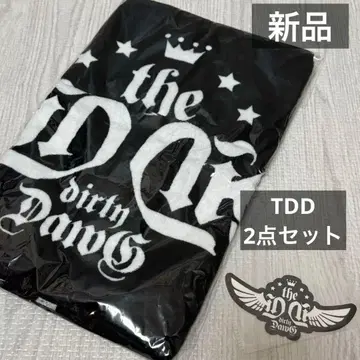 새상품 The Dirty Dawg 2세트 타월 & 스티커 TDD
