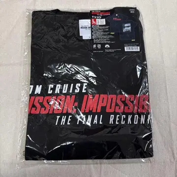 미션 임파서블 파이널 레코닝 T셔츠 극장 한정판 L사이즈