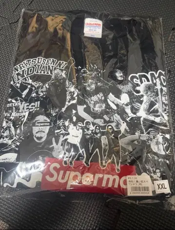 맥시멈 더 호르몬 레이와! 블랙 러브 스페셜 티셔츠 XXL 스페르마