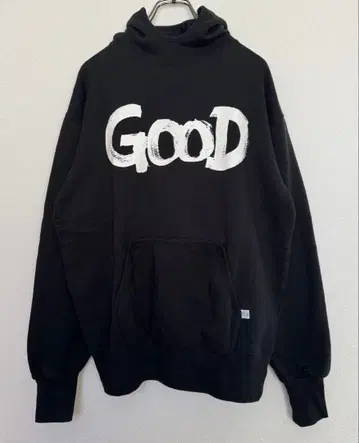 새상품급 00s GOODENOUGH 구드후드티 벤틸레이션 블랙 M