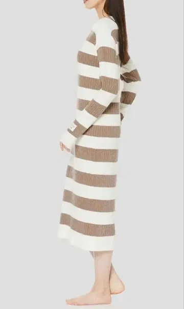 gelato pique 젤라또피케 스무디 리브 보더 원피스