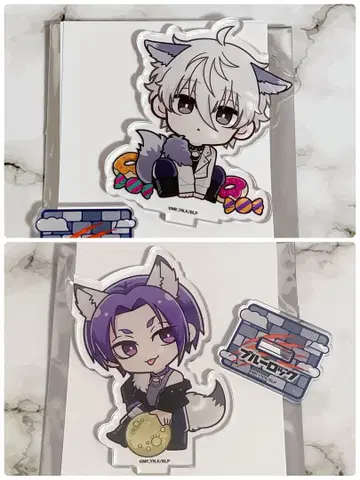 블루 록 미카게 레오 & 나기 세이시로 울프 컬렉션 아크릴 스탠드