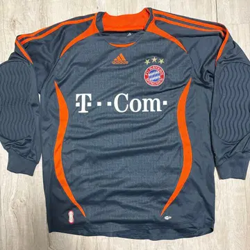 바이에른 뮌헨 유니폼 XL 상당 y2k 스트릿 스타일 롱T