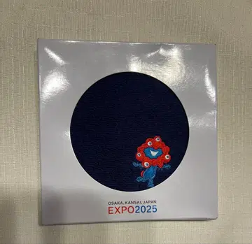 EXPO 2025 캐릭터 타월 네이비 약 25cm