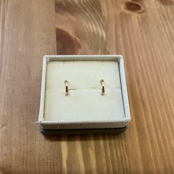 ete 후프 귀찌 핑크 골드 캐치 포함