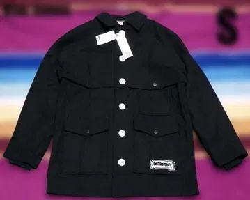 새상품 GU x KIM JONES 울 블렌드 워크 자켓 S 네이비