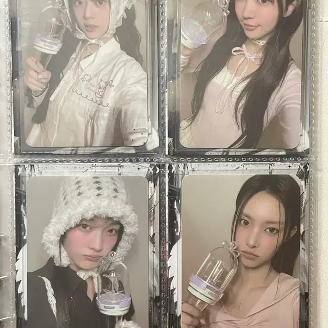 아일릿 응원봉 인이어 포카