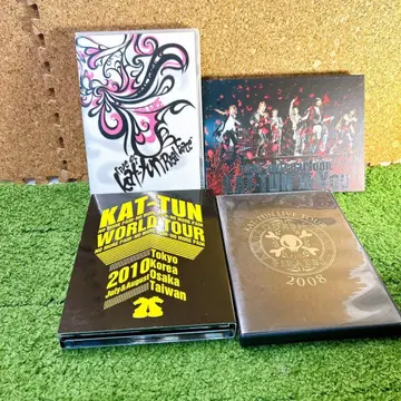 KAT-TUN 라이브 DVD 4장 세트 초기 6인 시대