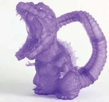 [ 미개봉 새상품 ] 상하이 한정판 데포리얼 고질라 퍼플 클리어 에디션