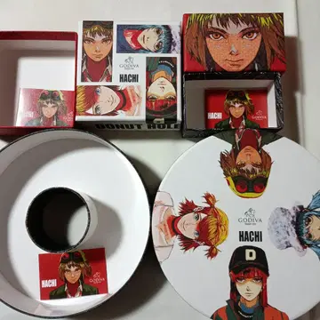 GODIVA x HACHI 도넛홀 컬렉션 빈 상자 3개