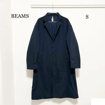 0576 BEAMS 충전솜 이지 체스터 코트 S 사이즈