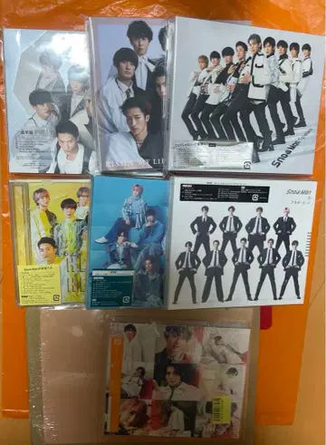 SnowMan CD 묶음 판매 일반ver 7장 세트 초회 사양