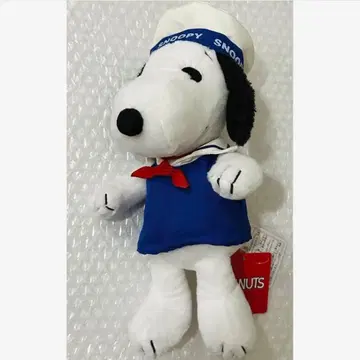 스누피 마린 세일러 봉제 인형 SNOOPY