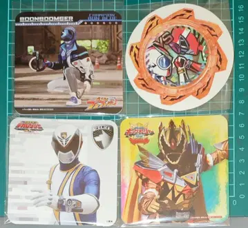 슈퍼 전대 레스토랑 분블루 빅블레이크 사슴벌레오저 코스터