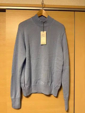 사이즈 2 마티 앤 선즈 캐시미어 풀오버 블루